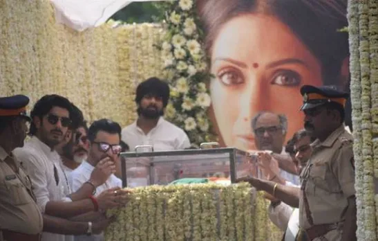 She went away too soon: Kapoor, Marwah, Ayyappan family issue joint statement post Srideviâ€™s funeral 