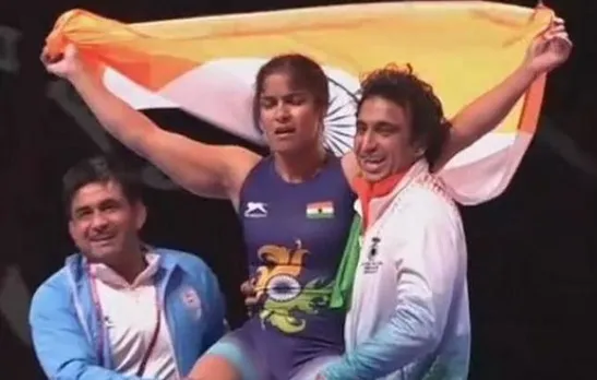 Navjot Kaur creates history, becomes first Indian woman wrestler to win gold in Sr Asian C'hips