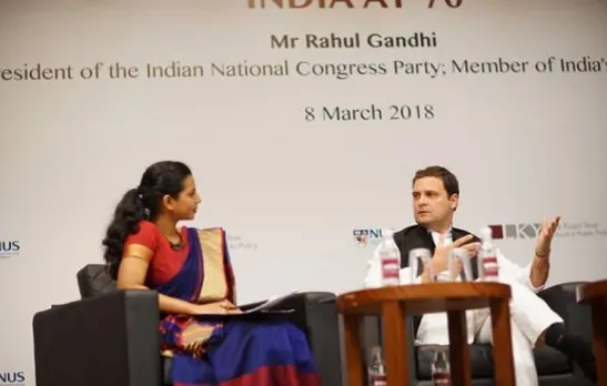 Congress will fight nasty politics in India, defeat BJP in next polls: Rahul Gandhi in Singapore