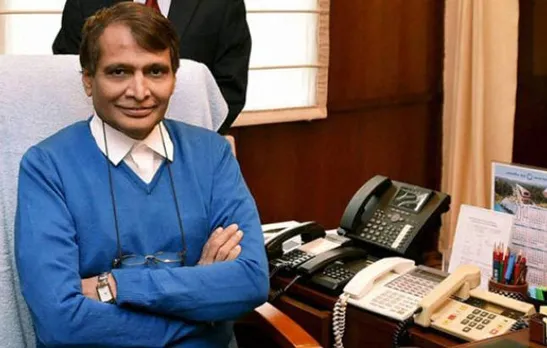 Suresh Prabhu gets additional charge of civil aviation ministry