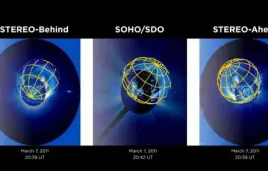 3D solar eruption recreated by NASA