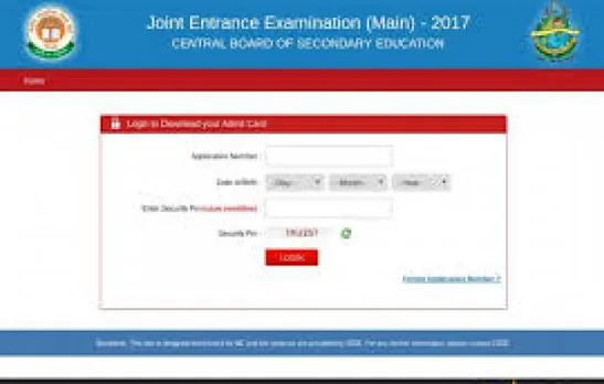 JEE Main Admit Card 2018 released at jeemain.nic.in: Click here to download