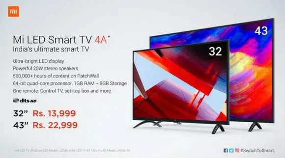 Xiaomi Mi LED Smart TV 4A first sale in India on FLIPKART at 12pm: Check Price, launch offer, specifications here