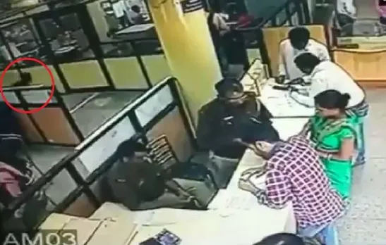 Watch Video | 12-year-old boy steals Rs 3 lakh from SBI Rampur in presence of police, bank officials