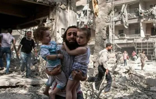 Strike on Syria's Ghouta kills 15 children sheltering in school, says monitor