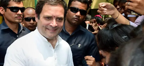 BJP is trying to change Ambedkar's Constitution, says Rahul Gandhi