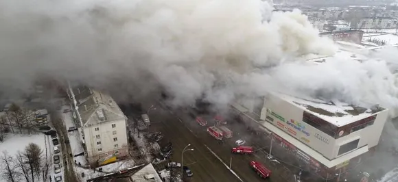 Russia shopping mall inferno kills 64, scores of children among dead