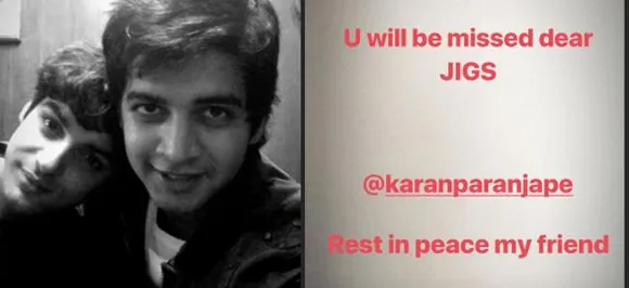 'Dill Mill Gayye' actor Karan Paranjape passes away