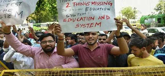 Strong outrage, protests mount at CBSE office over exam paper leak; demand for justice grows