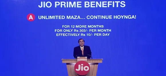 Jio extends benefits for existing Prime members by a year