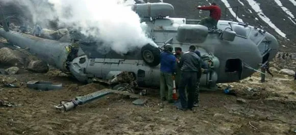  IAF helicopter catches fire near Kedarnath temple, pilot among four injured