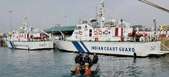 Indian, Korean coast guards hold joint exercise off Chennai coast