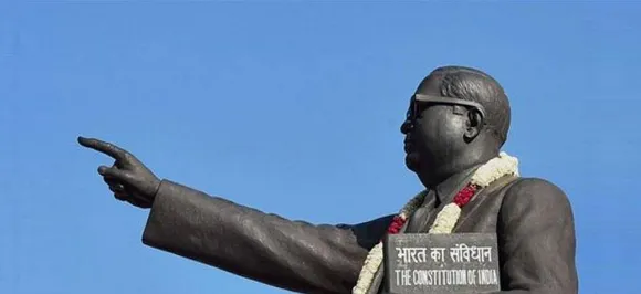 A day before birth anniversary, another Ambedkar statue vandalised