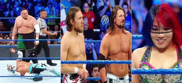 WWE Smackdown Live results: AJ Styles-Daniel Bryan TEAM up; Asuka, Samoa Joe join blue brand