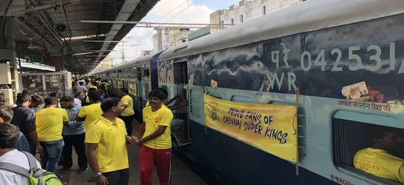 Special train for CSK fans 'Whistle Podu Express' off for Pune