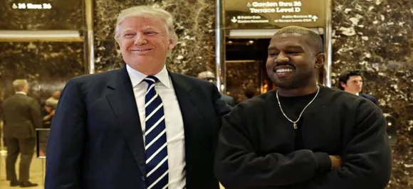 Kanye West and 'brother' Donald Trump share 'dragon energy' in a series of tweets