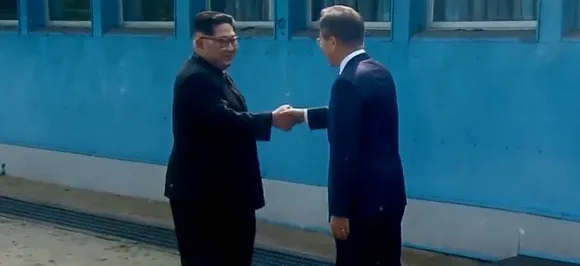 Watch: Kim Jong-un crosses into South Korea to meet President Moon Jae-In
