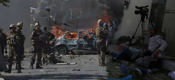Afghanistan: Kabul twin blasts claim 25 lives, six journalists among dead; IS claims responsibility