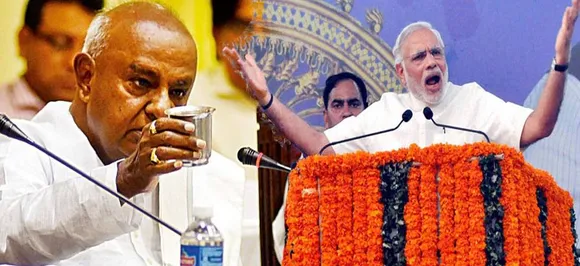Modi invoking me does not mean JDS-BJP 'gathbandhan', says HD Deve Gowda