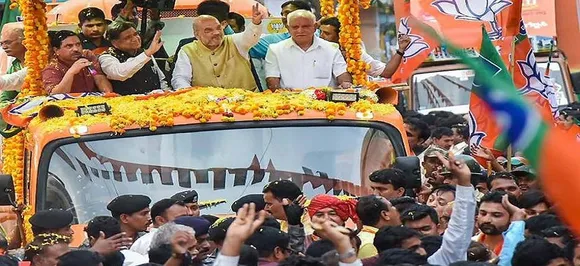 BJP chief Amit Shah warns Karnataka voters to not fall into Congress' trap