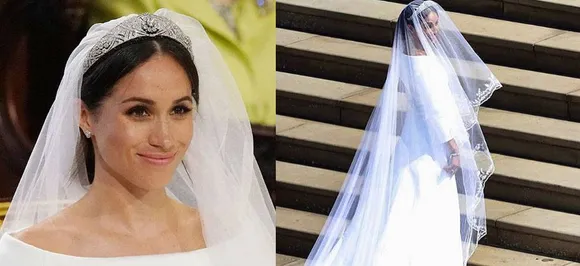 Royal wedding: Meghan Markle looks ELEGANT in silk gown with Indian Lotus (see pictures, videos)