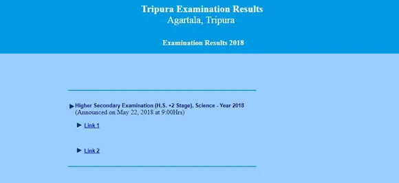 TBSE 12th Science Result 2018 declared on tripuraresults.nic.in; here is how to check