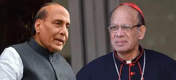 Day after Delhi Archbishop's letter, Catholic Bishops Conference head meets Rajnath Singh