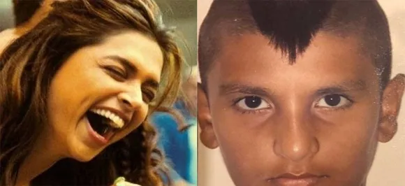 Deepika Padukoneâ€™s reaction to Ranveer Singhâ€™s childhood Mohawk look