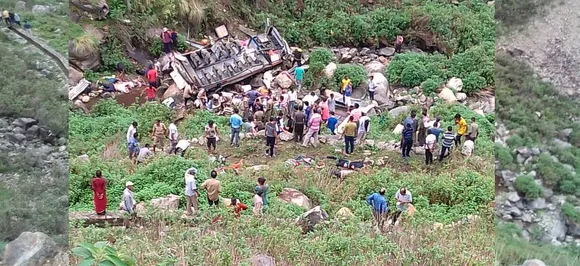 Uttarakhand: 47 killed as bus falls in 700-feet deep gorge in Pauri Garhwal