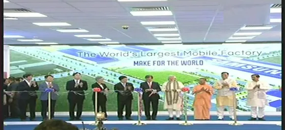 South Korean President Moon, PM Modi launch world's largest mobile plant in Noida