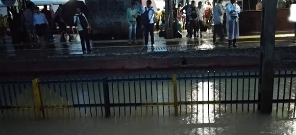 Heavy rain pounds Mumbai; Dabbawallahs cancel services, schools closed, trains running late