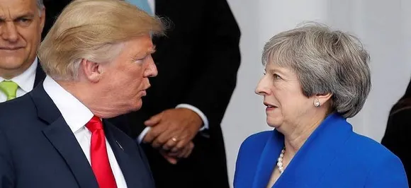 Trump told me to 'sue the EU' over Brexit: Theresa May