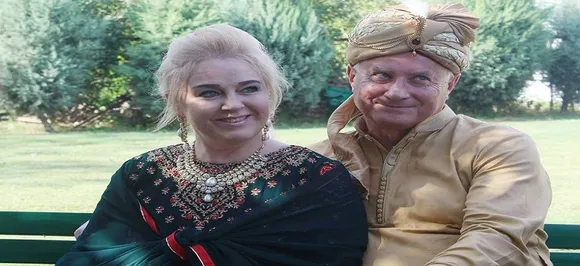 Polish couple celebrates wedding reception in Kashmir Valley