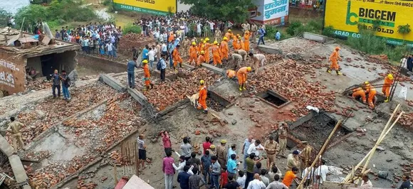 Ghaziabad Building Collapse: 2 dead; CM Adityanath orders probe