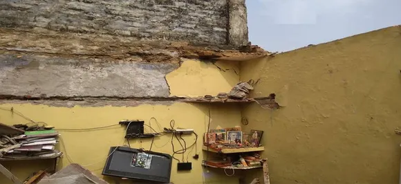 Dwarka: Roof of building collapses; 2 dead, three injured