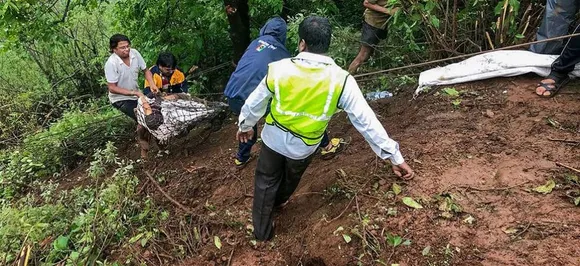 Maharashtra bus accident: NDRF rescues 30 bodies from the spot; search operation ends
