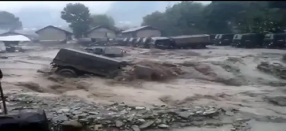 Arunachal Pradesh: Landslides destroy Army transit camp, cut off road links