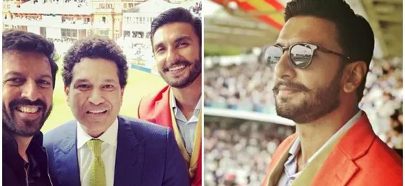 83: Ranveer Singh, Kabir Khan kick off film prep; post stunning picture with Sachin Tendulkar at Lord's