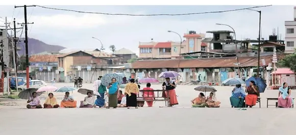 Manipur: Civil organisations call total week-long statewide bandh