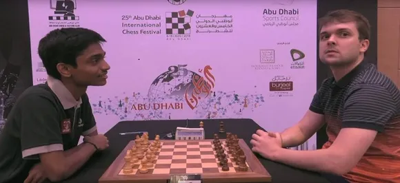 Chithambaram holds Cheparinov in Abu Dhabi Masters