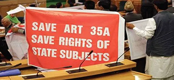 Violent protests in Kashmir after rumours of SC scrapping Article 35-A