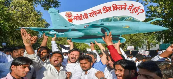 Congress starts protest march over 'Rafale Scam'; likely to gherao PM Modi's house