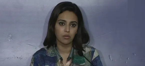 Those who celebrated Mahatma Gandhi's killing are in power today, says Swara Bhasker