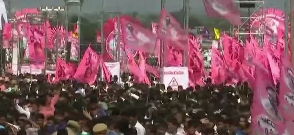 Telangana CM KCR urges people to unite against Delhi parties, hints at early Assembly polls 
