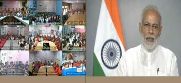PM Modi interacts with ASHA, ANM and Anganwadi workers, talks of importance of women, children welfare 