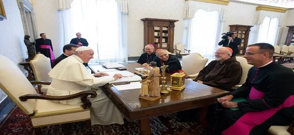 Pope meets with US church leaders over clergy sex abuse