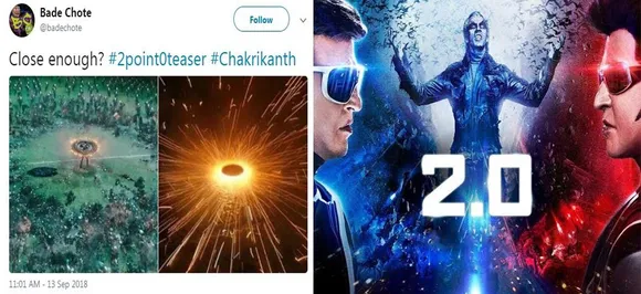 Rajinikanth bombshell 2.0 dropped, Twitterati trollsters embrace the golden sci-fi opportunity!
