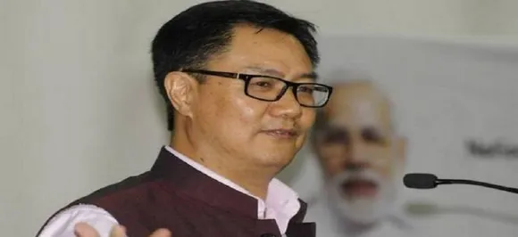 Kiren Rijiju asks police officers to remain calm in tense situations