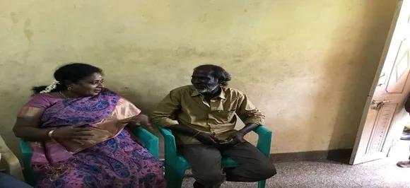 Tamil Nadu BJP chief calls on â€˜roughed upâ€™ auto driver, gives sweets