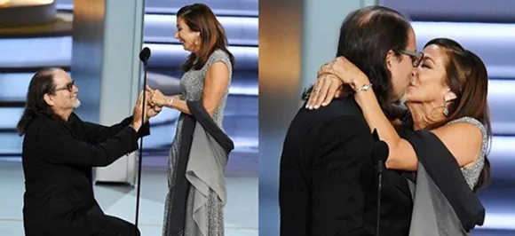 Glenn Weiss proposes girlfriend Jan Svendsen in Emmys acceptance speech